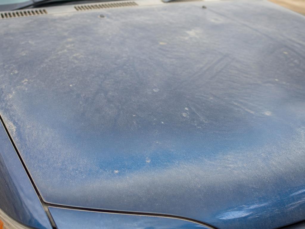 Paintwork before cleaning
